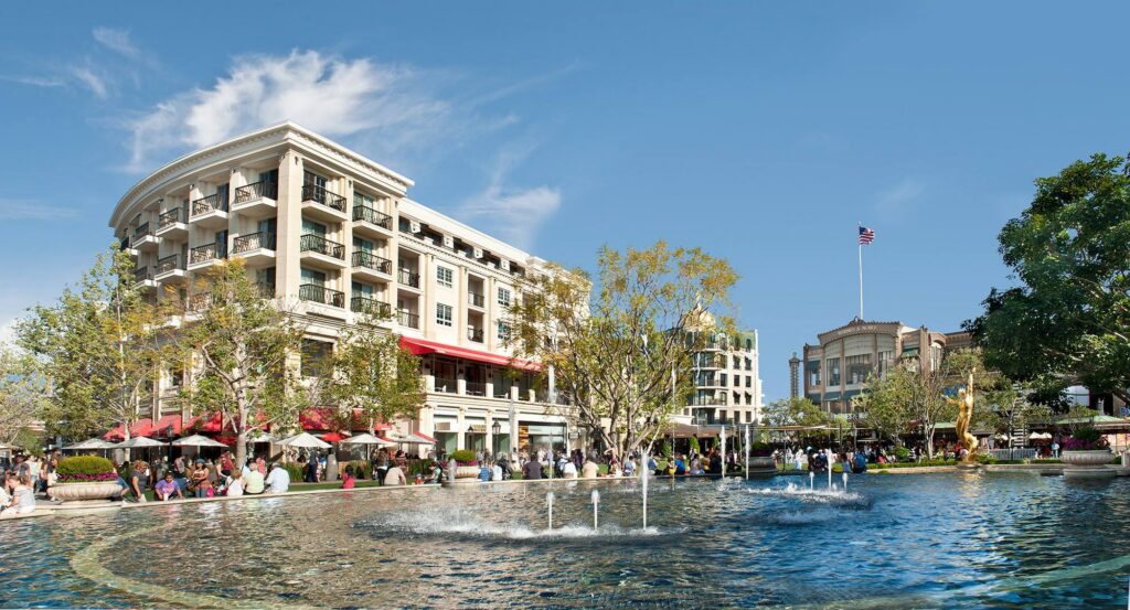 The Americana in Glendale, CA, where patients getting TMS for depression can visit